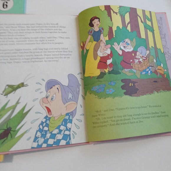 VTG Walt Disney Fun-To-Learn Library Volume Set 1983 Bantam Books Lot of 8 - Picture 9 of 13